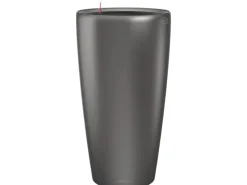 Lechuza ® Pflanzgefäß Rondo Premium Ø 32 cm x 56 cm metallic< Töpfe