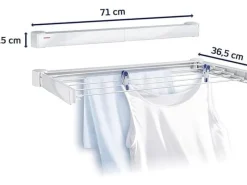 Leifheit Wäschetrockner<Wandtrockner Telegant 30 Protect 3m Wäscheleine