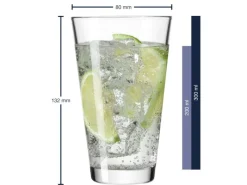Leonardo Ciao Trinkgläser Wassergläser Stapelgläser 300 ml 18er Set< Geschirr