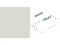 Kühlschränke<Lüftungsgitter 50 cm Alu