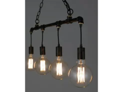 Clearance Luce Design Pendelleuchte Amarcord Rostbraun 4-flammig