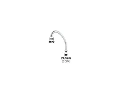 LUX HU-Auslauf 24,1 mm (G 3/4) x 200 mm