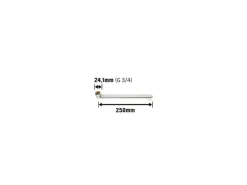 Online LUX S-Auslauf 24,1 mm (G 3/4) x 250 mm