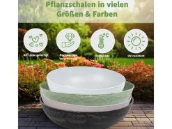 Best matches21 HOME&HOBBY Pflanzschale für Draussen in optik 45 x 13 cm Rost