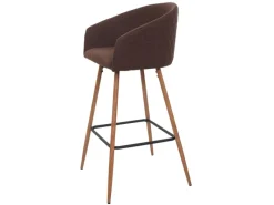 MCW Barhocker D72 2er-Set Stoff/Textil< Kücheninseln