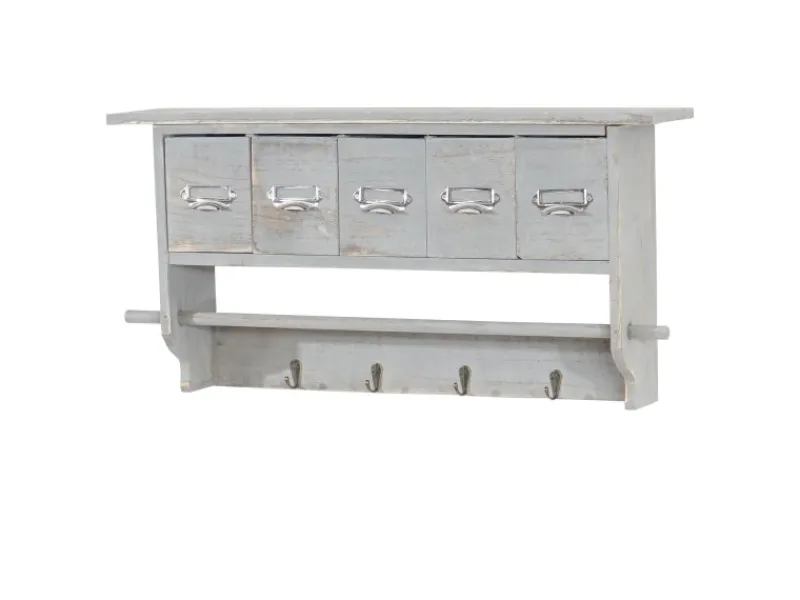 MCW Küchenregal C49 5 Schubladen Shabby Look< Küchenregale