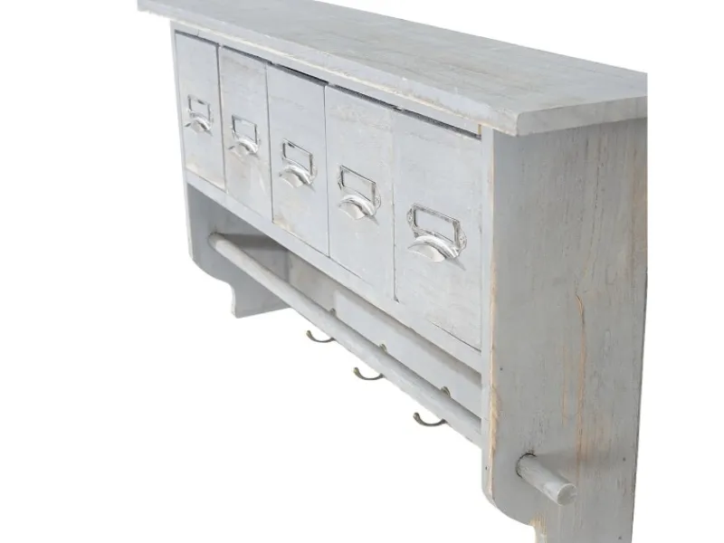 MCW Küchenregal C49 5 Schubladen Shabby Look< Küchenregale