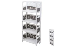 MCW Regal K86 Geflecht Grau< Küchenregale