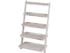 Discount MCW Standregal Pflanzregal Weiß