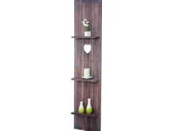 MCW Wandregal C92 150x33x13.5cm Shabby Braun