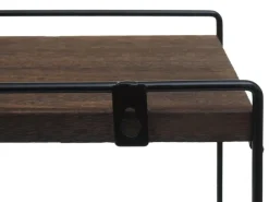 Hot MCW Wandregal K77 50x35x17cm Dunkelbraun