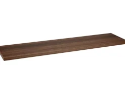 Küchenregale<MDF-Wandregal Oldham 1,8 cm x 80 cm x 20 cm nfarben Dunkel