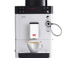 Kaffeemaschinen<Melitta Espresso- Kaffeevollautomat Caffeo Passione Silber
