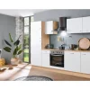 Herde|Kühlschränke<Menke Küchenzeile Artisan Classic 270 cm Weiß-Artisan Eiche Nachbildung