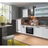 Menke Küchenzeile Artisan Premium 280 cm Landhaus Weiß Artisan-Eiche Nachbildung< Landhausküchen|Herde