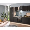 Kochfelder<Menke Küchenzeile Classic 280 cm Lava Matt-Sonoma Eiche Nachbildung