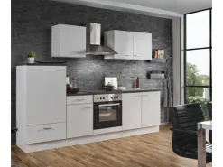 Online Menke Küchenzeile White Classic 270 cm Weiß-Marmor-Optik