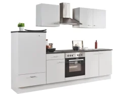 Online Menke Küchenzeile White Classic 270 cm Weiß-Marmor-Optik