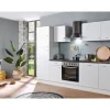Discount Menke Küchenzeile White Classic 280 cm Weiß