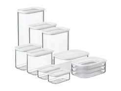 Mepal Vorratsdosen|Vorratsbehälter<Modula Vorratsdosen-Set 9-teilig Weiß