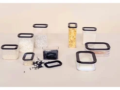 Outlet Mepal Modula Vorratsdosen-Set 5-teilig Schwarz
