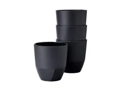 Mepal Geschirr<Silueta Becher 200 ml 4er Set Nordic Black