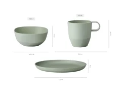 Mepal Geschirr<Silueta Frühstücks-Set 12-teilig Nordic