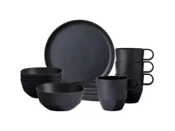 Mepal Silueta Frühstücks-Set 12-teilig Nordic Black< Geschirr