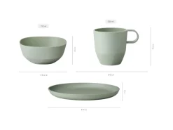 Mepal Silueta Frühstücks-Set 12-teilig Vivid< Geschirr