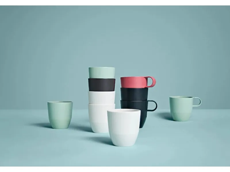 Mepal Silueta Henkelbecher 300 ml 4er Set Vivid< Geschirr