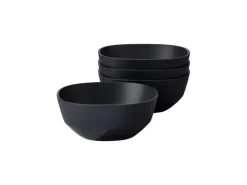 Best Mepal Silueta Schalen 250 ml 4er Set Nordic Black Schwarz