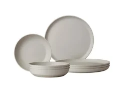 Hot Mepal Silueta Tafel-Set 8-teilig Nordic White Weiß