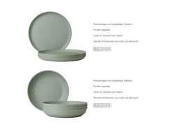 Hot Mepal Silueta Tafel-Set 8-teilig Nordic White Weiß