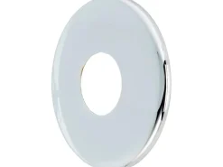 Clearance Messing-Rosette Ø 18,6 mm x 5 mm Verchromt