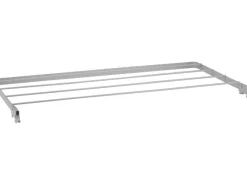 Metall-Kleiderständer 80 cm x 40 cm Silber< Wäschetrockner
