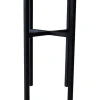 Hot Metall-Ständer Owen Ø 16,5 cm x 25 cm Schwarz