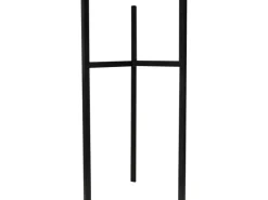 Metall-Ständer Toronto Ø 18 cm x 35 cm Schwarz< Töpfe