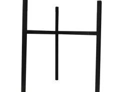 Töpfe<Metall-Ständer Toronto Ø 24 cm x 25 cm Schwarz
