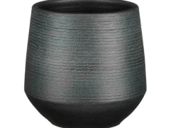 Sale Mica Decorations Übertopf Evora Ø 16 cm x 15 cm Schwarz