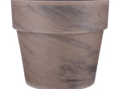 Mica Decorations Blumentopf Calima Ø 35 cm x 31 cm Basalt< Töpfe
