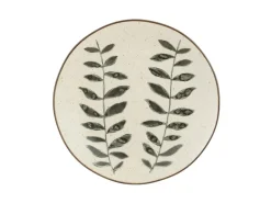 Discount MICA Decorations Doran Frühstücksteller Schwarz H 2 cm x Ø 20,5cm