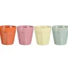 Sale MICA Decorations Rico Becher Keramik Mehrfarbig 4er Set 330 ml