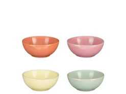 Hot MICA Decorations Rico Schale Mehrfarbig 4 Stk. H 3,5 cm x Ø 9 cm