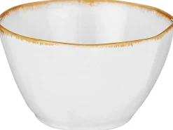 Mica Decorations Geschirr<Schale Tabo Weiß 5 Ø 11 cm
