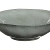 Mica Decorations Tabo Schüssel H 9 x Ø 30,5 cm Grau< Geschirr