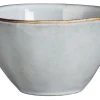 Outlet Mica Decorations Tabo Schüssel H 6,5 x Ø 14 cm Hellgrau
