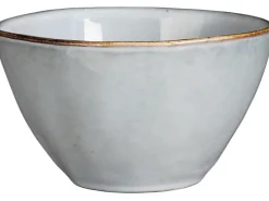 Outlet Mica Decorations Tabo Schüssel H 6,5 x Ø 14 cm Hellgrau