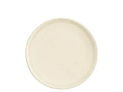 Discount Mica Decorations Teller Nika Ø 22 cm x 2 cm Offwhite