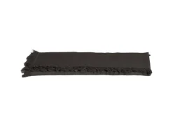 MICA Decorations Tischläufer Villia 180 cm x 45 cm Dunkelgrau< Geschirr