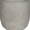 Mica Pflanzgefäß Jimmy Ø 11,5 cm Hellgrau< Töpfe